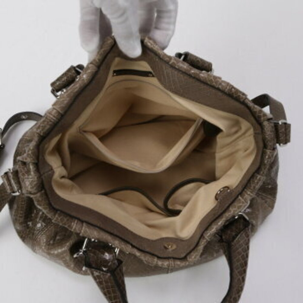 Celine Pillow Python Crocodile Leather Crossbody … - image 12